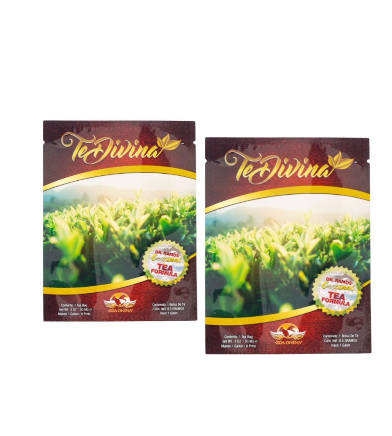 Té Divina (Paquete de 2) • Infusión Herbal Natural